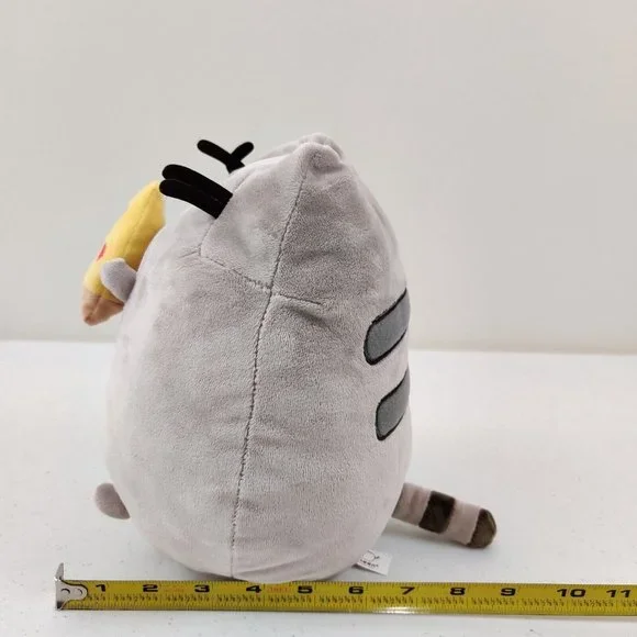 GUND Pusheen Cat Holding Pizza Plush Stuffed Animal Toy - Picture 9 of 9